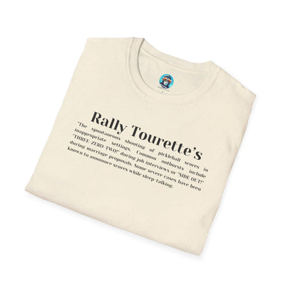 Rally Tourette's: Pickleball Unisex Softstyle T-Shirt