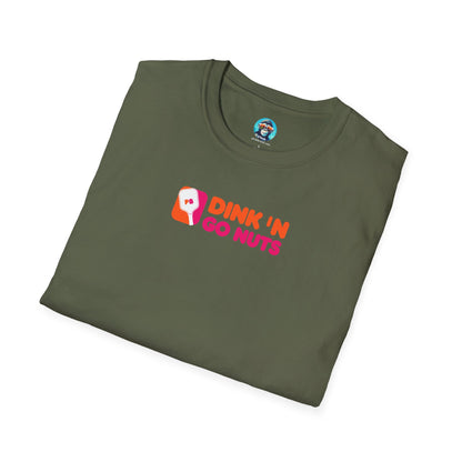 Dink 'N Go Nuts: Pickleball Unisex Softstyle T-Shirt