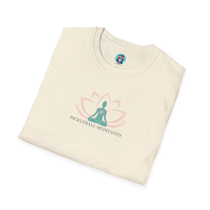 Pickleball Meditated: Unisex Softstyle T-Shirt