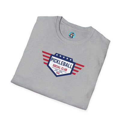 Pickleball Social Club : Unisex Softstyle T-Shirt