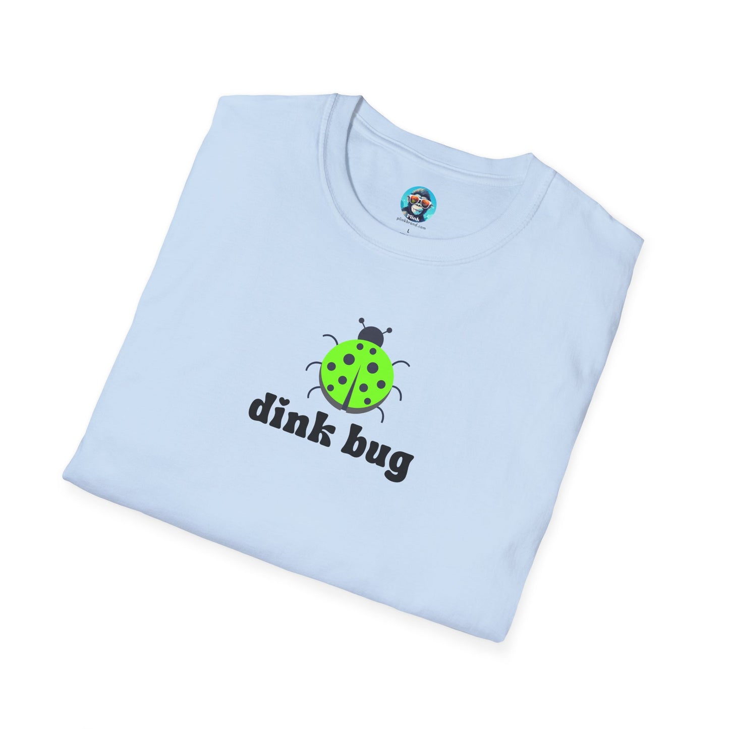 Dink Bug: Pickleball Unisex Softstyle T-Shirt