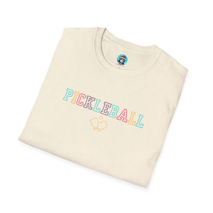 Pickleball Colors: Unisex Softstyle T-Shirt