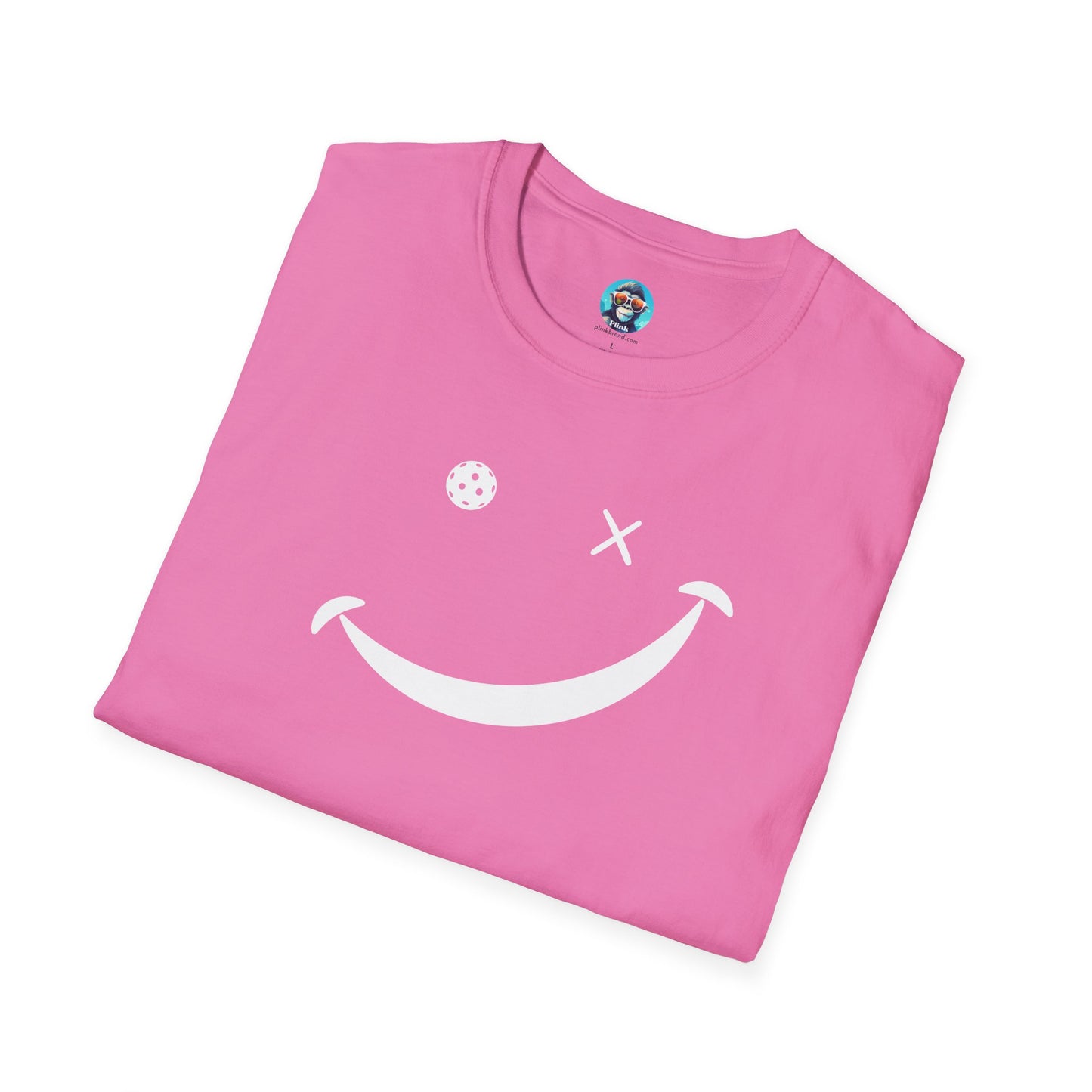 Classic Smile Pickleball: Unisex Softstyle T-Shirt