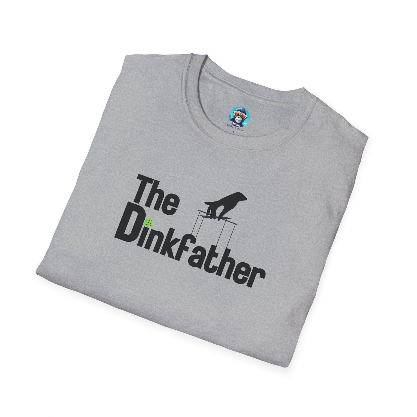 Dink Father: Pickleball Unisex Softstyle T-Shirt