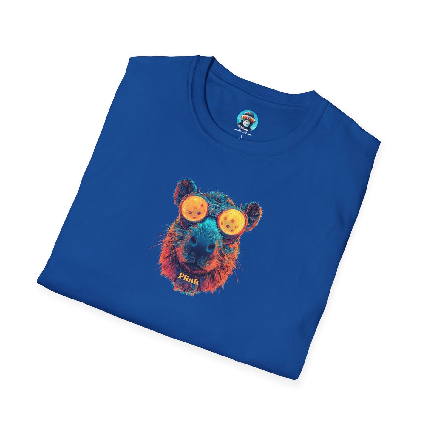 Capybara Plink: Pickleball Unisex Softstyle T-Shirt