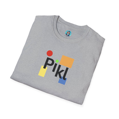 Pikl Shapes: Pickleball Unisex Softstyle T-Shirt