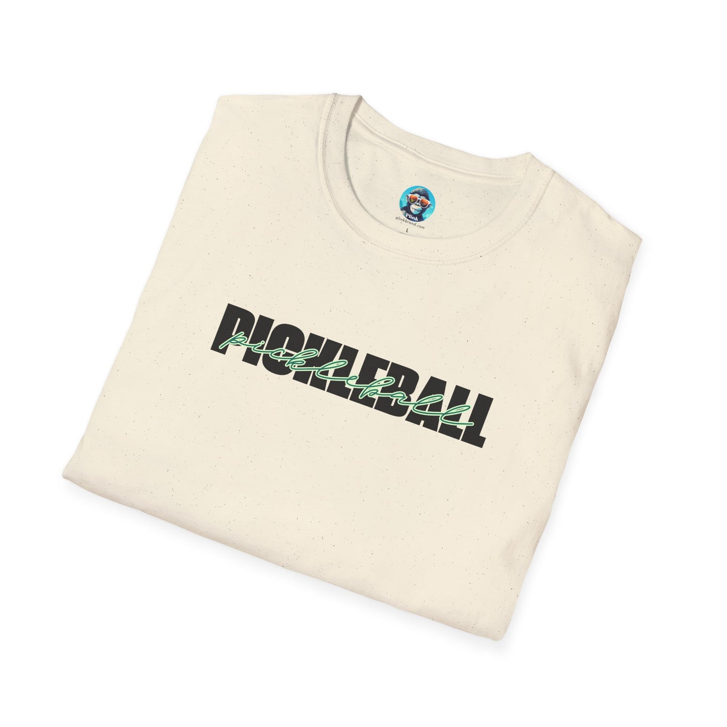 Pickleball Cursive: Unisex Softstyle T-Shirt