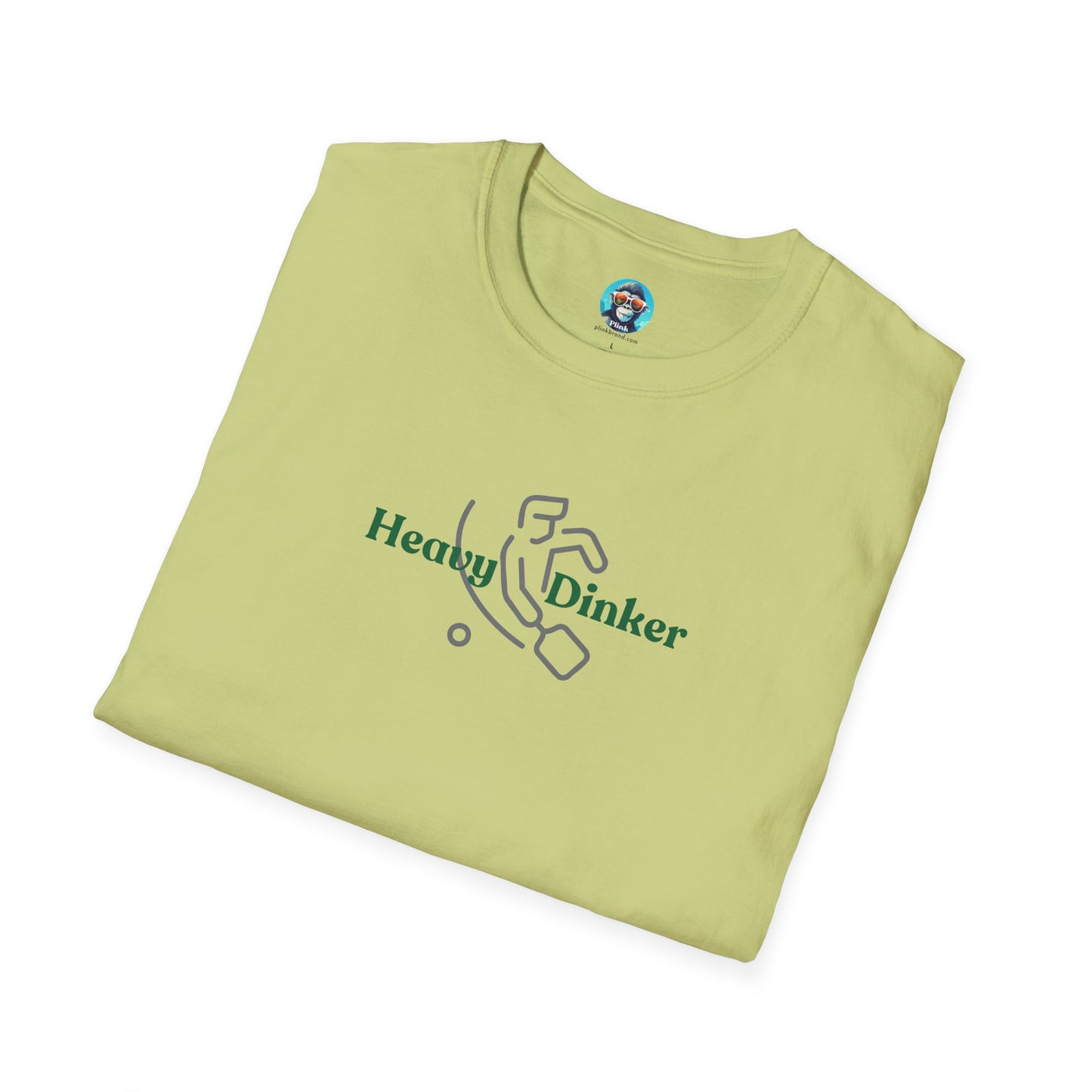 Heavy Dinker: Pickleball Unisex Softstyle T-Shirt