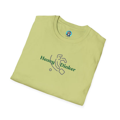 Heavy Dinker: Pickleball Unisex Softstyle T-Shirt