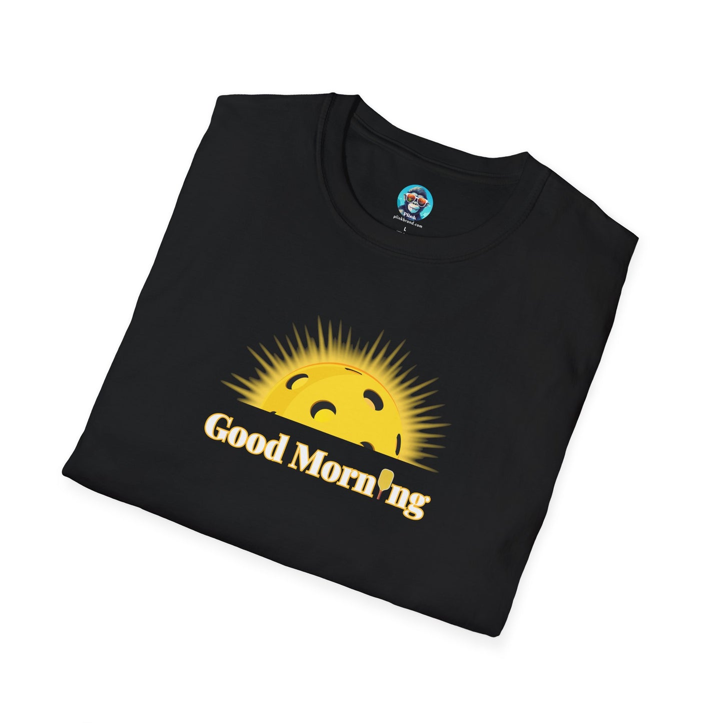 Good Morning Sunshine: Pickleball Unisex Softstyle T-Shirt