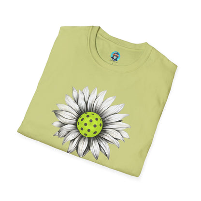 Pickleball Daisy: Unisex Softstyle T-Shirt