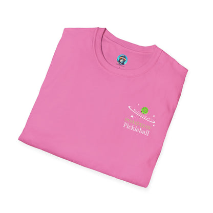 Powered by Pickleball: Unisex Softstyle T-Shirt