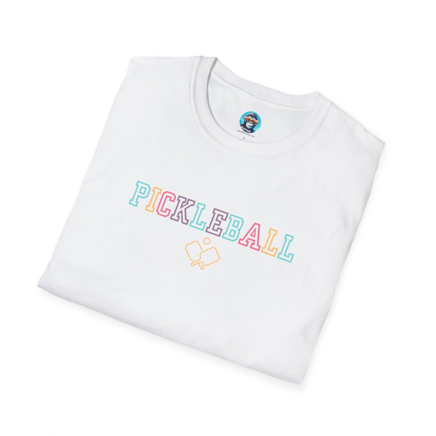 Pickleball Colors: Unisex Softstyle T-Shirt