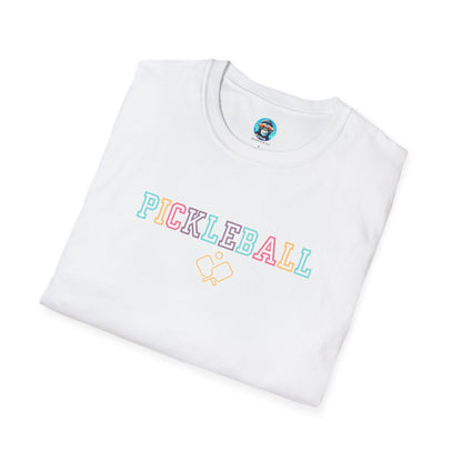 Pickleball Colors: Unisex Softstyle T-Shirt