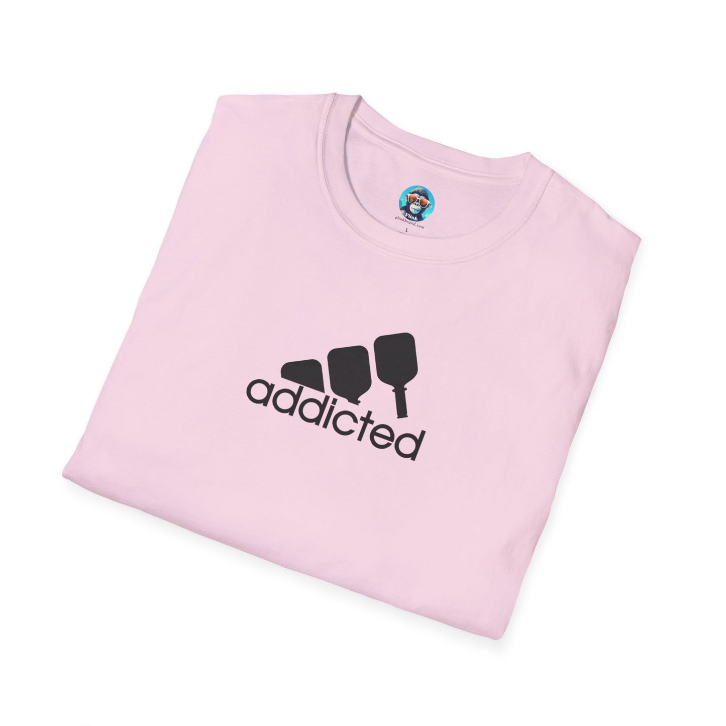 Addicted: Pickleball Unisex Softstyle T-Shirt