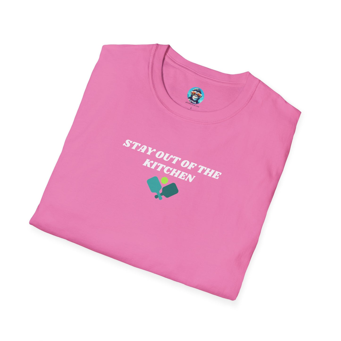 Stay Out Of The Kitchen: Pickleball Unisex Softstyle T-Shirt