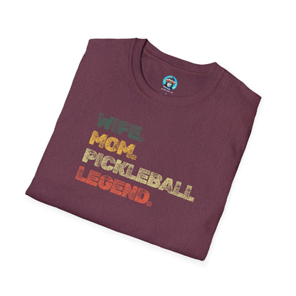 Wife Legend: Pickleball Unisex Softstyle T-Shirt