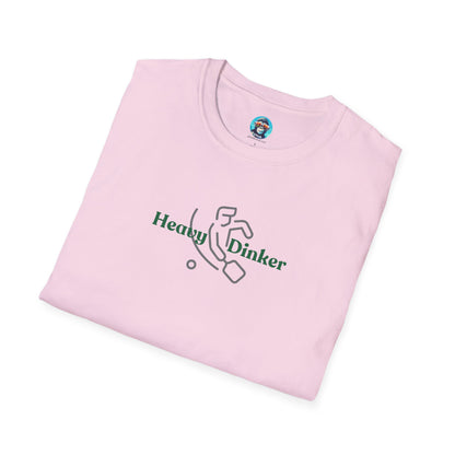 Heavy Dinker: Pickleball Unisex Softstyle T-Shirt