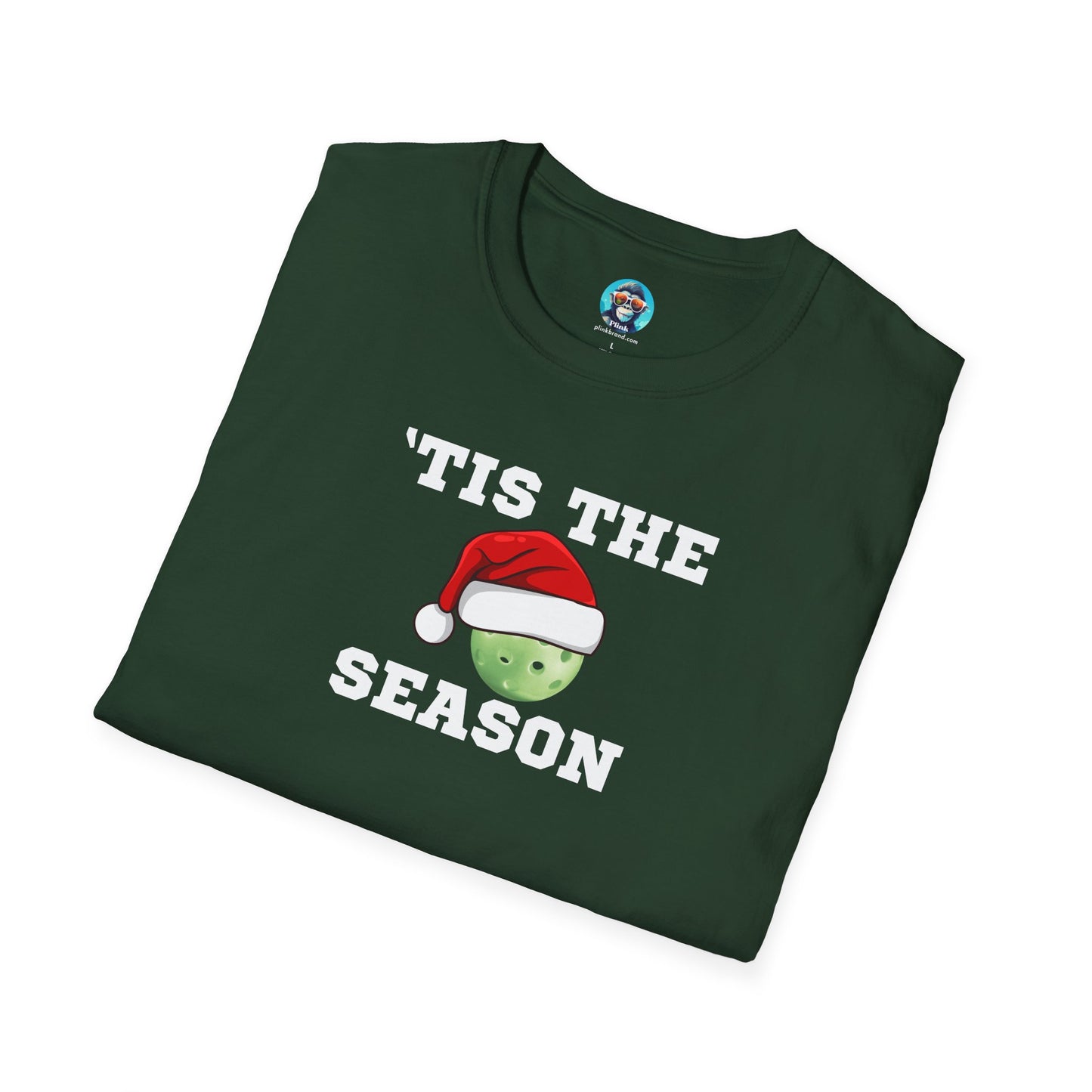 'Tis the Season: Pickleball Unisex Softstyle T-Shirt