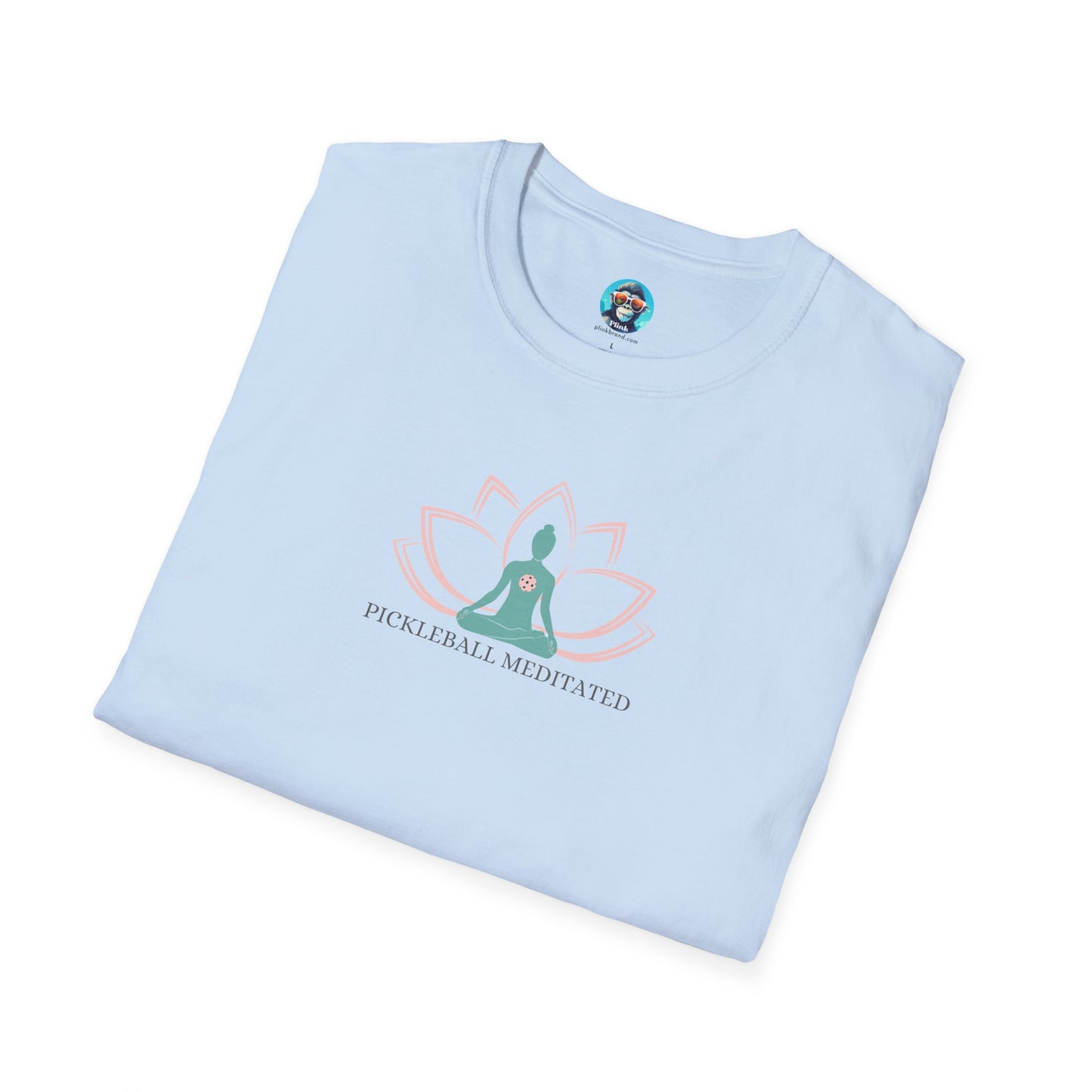 Pickleball Meditated: Unisex Softstyle T-Shirt