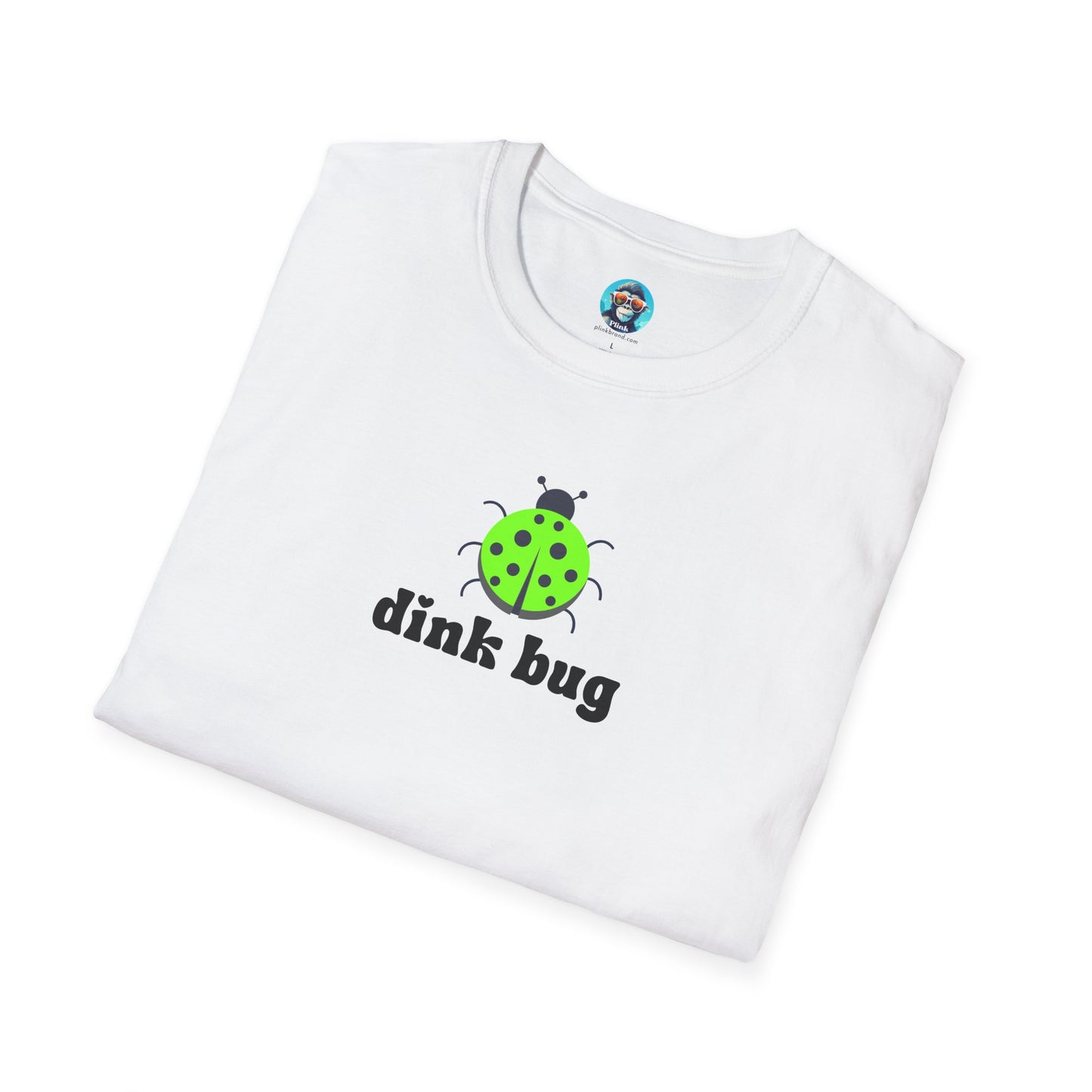 Dink Bug: Pickleball Unisex Softstyle T-Shirt