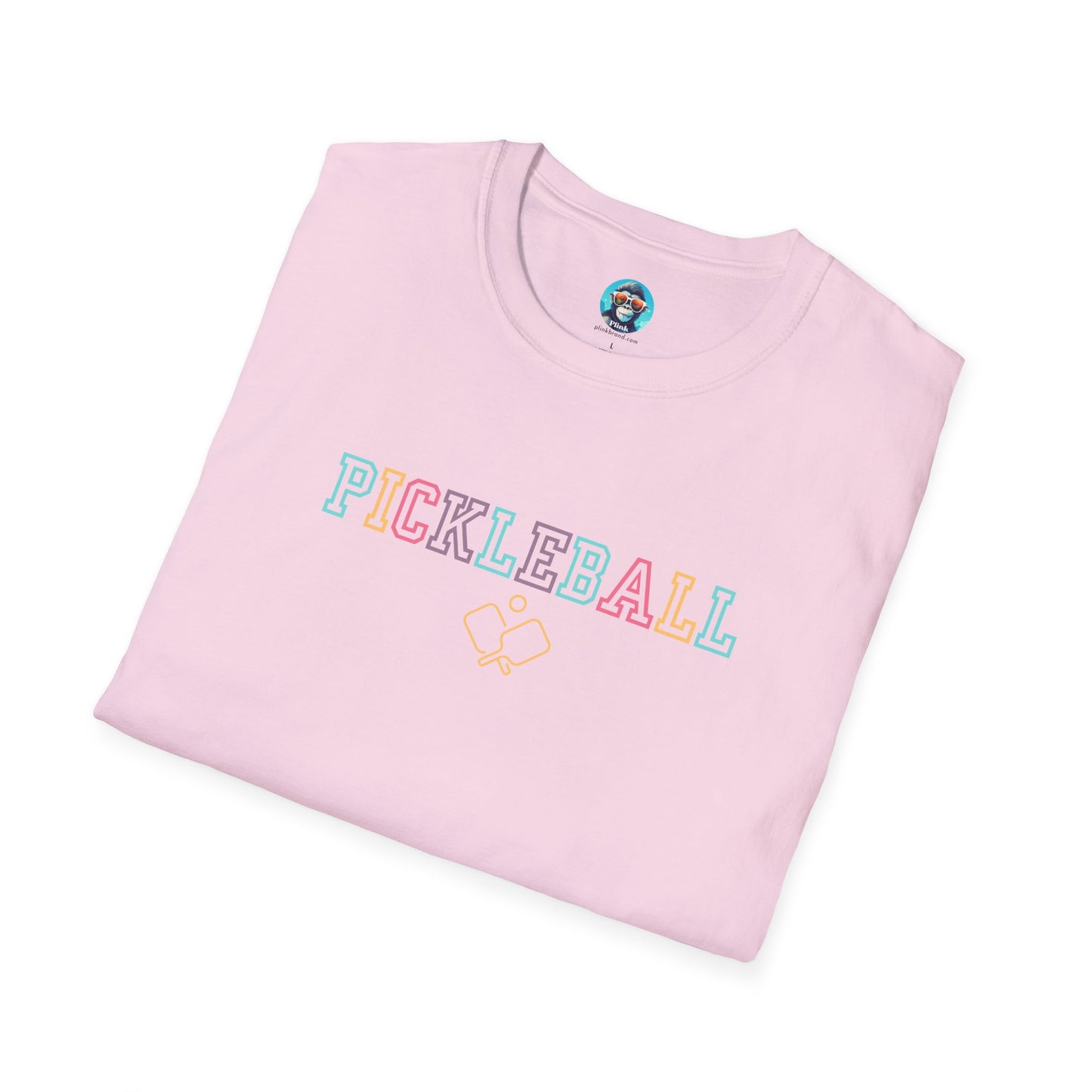 Pickleball Colors: Unisex Softstyle T-Shirt