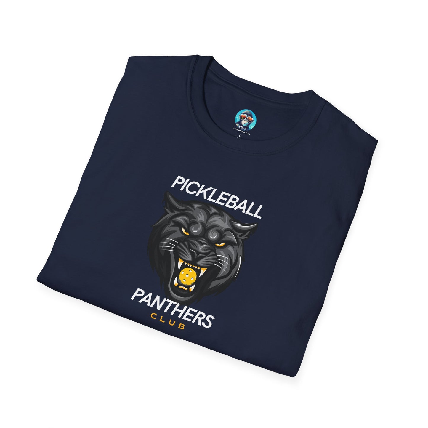 Pickleball Panthers: Unisex Softstyle T-Shirt