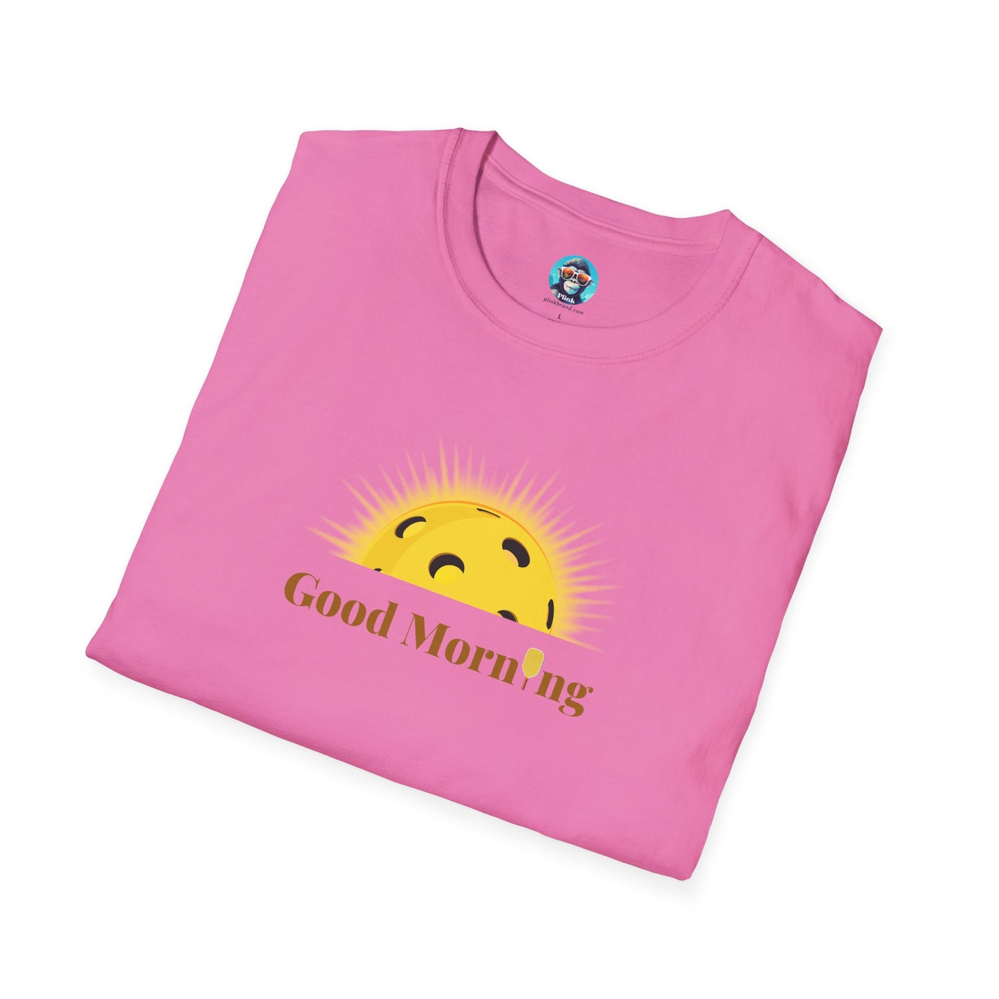 Good Morning Sunshine: Pickleball Unisex Softstyle T-Shirt