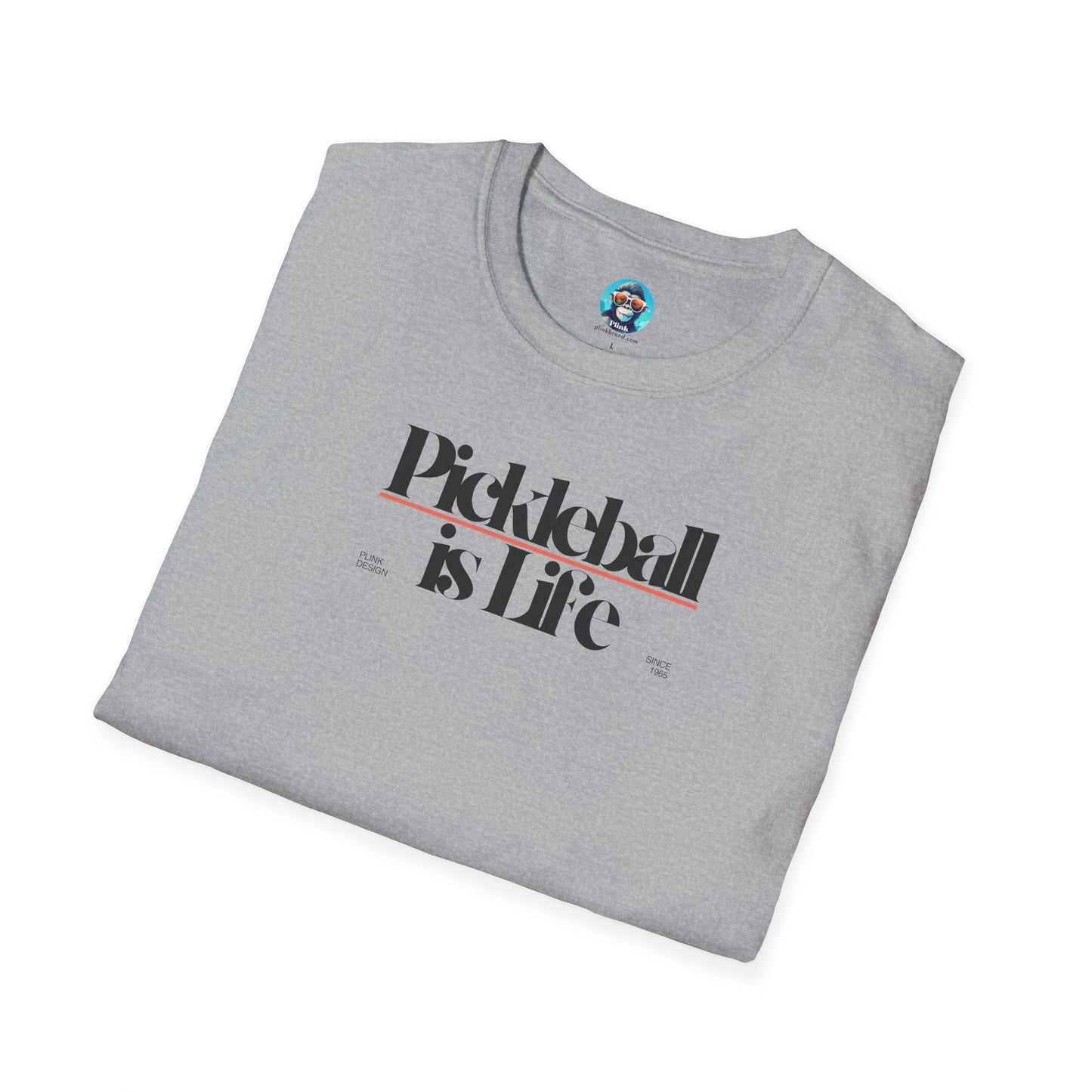 Pickleball is Life: Unisex Softstyle T-Shirt