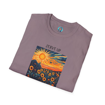 Serve Up Some Sunshine: Pickleball Unisex Softstyle T-Shirt