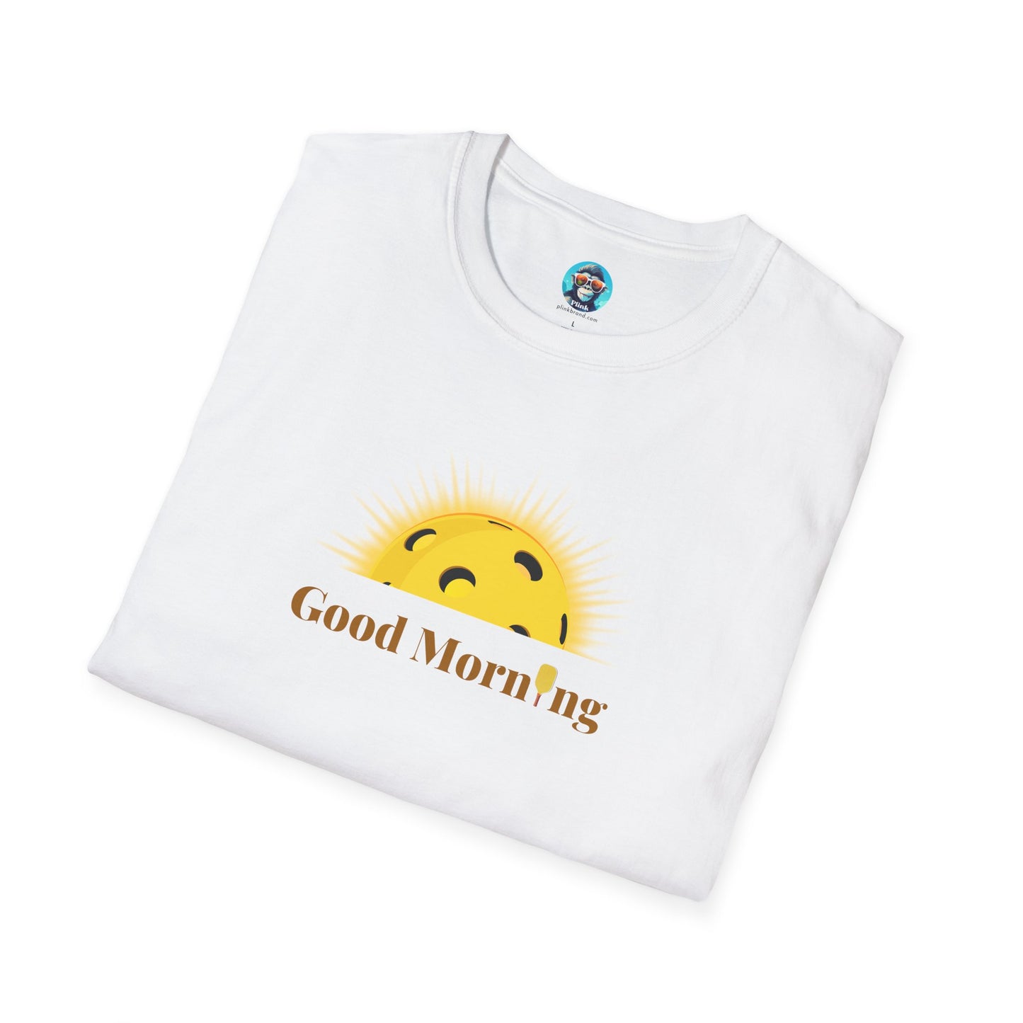 Good Morning Sunshine: Pickleball Unisex Softstyle T-Shirt