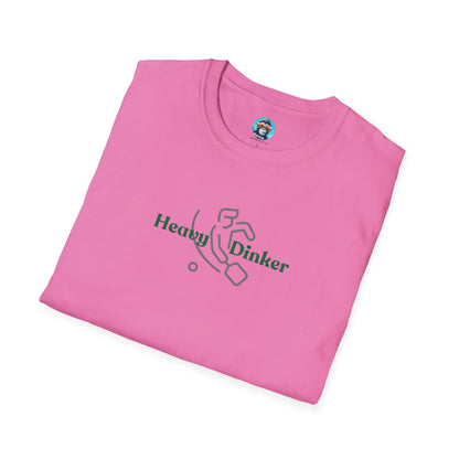 Heavy Dinker: Pickleball Unisex Softstyle T-Shirt