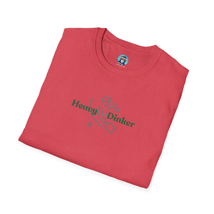 Heavy Dinker: Pickleball Unisex Softstyle T-Shirt