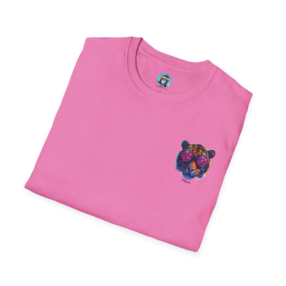 Tiger Plink: Pickleball Unisex Softstyle T-Shirt