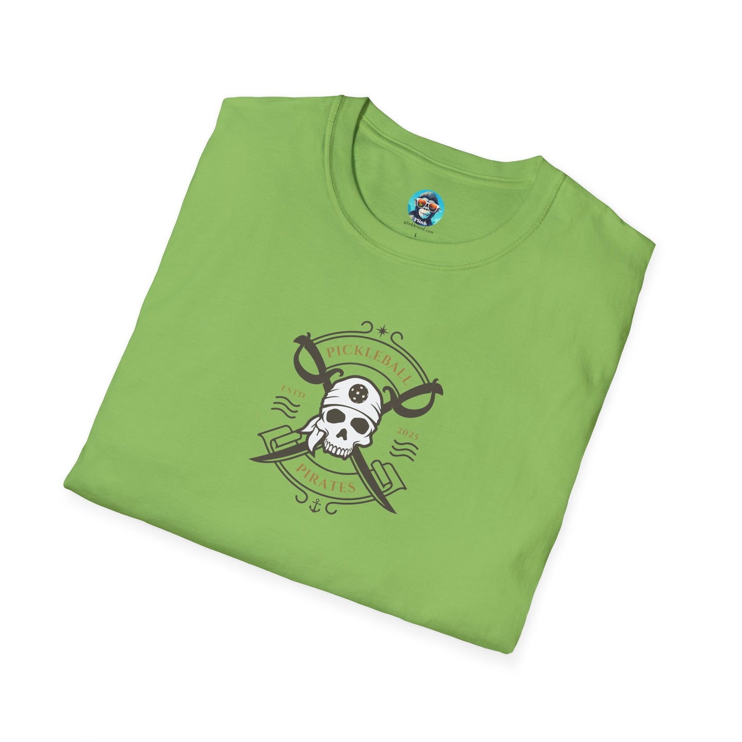 Pickleball Pirates: Unisex Softstyle T-Shirt