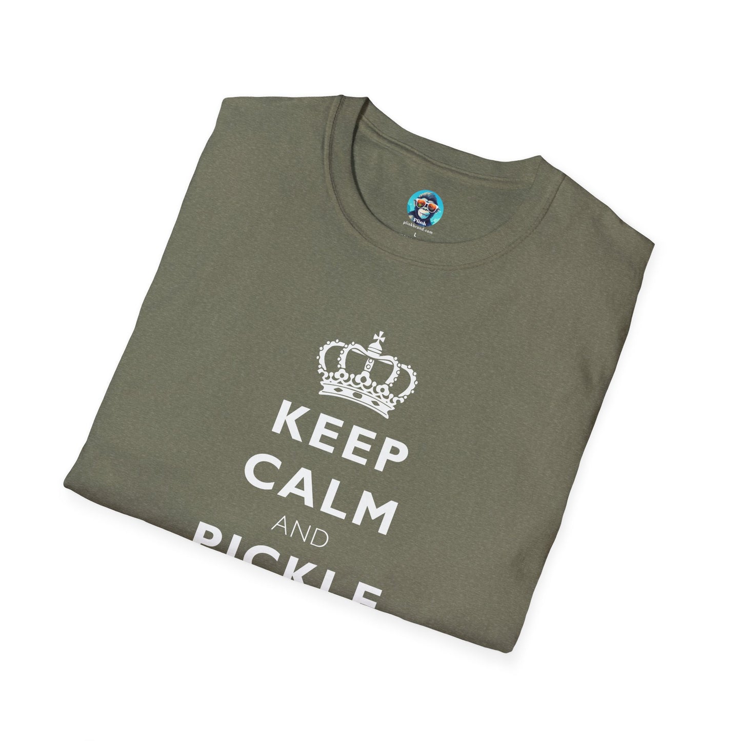 Keep Calm: Pickleball Unisex Softstyle T-Shirt