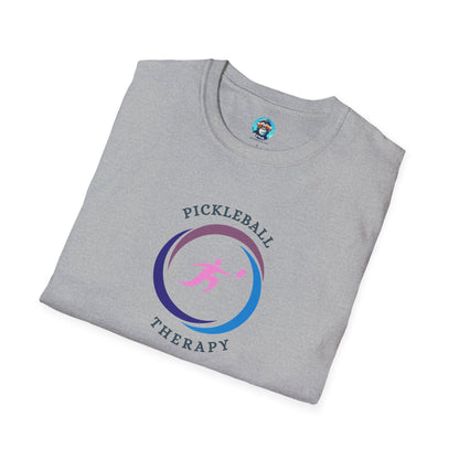 Pickleball Therapy: Unisex Softstyle T-Shirt